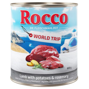 6x800g Greece World Trip Rocco Hrană umedă pentru câini