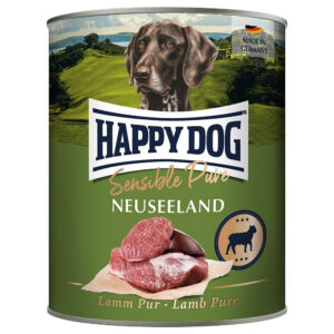 6x800g Miel pur New Zealand Sensible Pure Happy Dog Hrană umedă câini