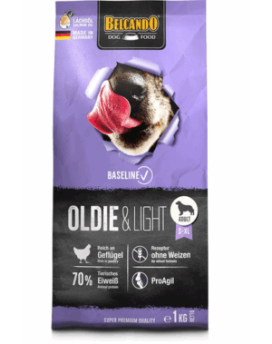 BELCANDO Baseline Oldie & Light Hrana uscata caine senior 1 kg