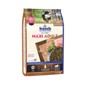 BOSCH Adult Maxi, Pui, hrană uscată câini, 3kg