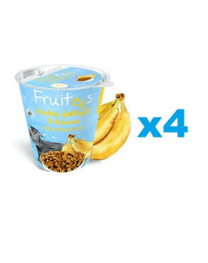 BOSCH Fruitees recompense pentru caini 4×200 g pasare si banana