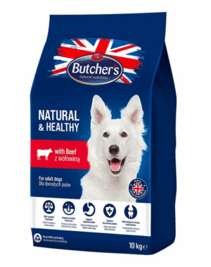 BUTCHER’S Natural&Healthy hrana caini cu vita 20 kg (2 x 10 kg)