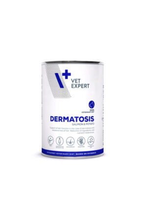 Dieta umeda DERMATOSIS DOG, Vet, Expert, 4T, somon si cartofi, 400 gr