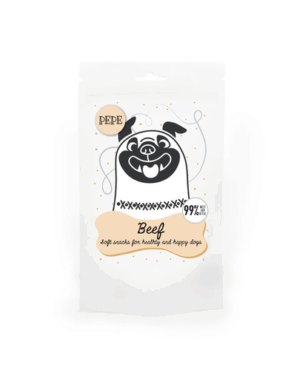 EGR PEPE Mini Chunkies Beef 80 g delicatese din carne de vită
