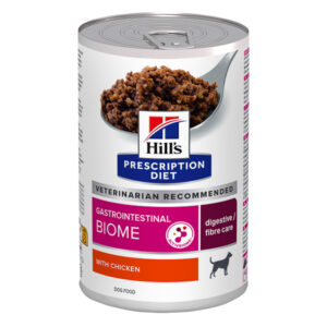 Hill’s PD Canine Gastrointestinal Biome, Conserva, Pachet 7 X 370 g
