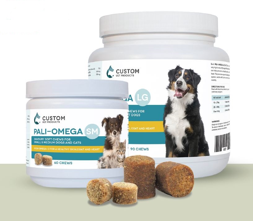 PALI OMEGA SMALL / MEDIUM BREED, Custom Vet, 60 tablete