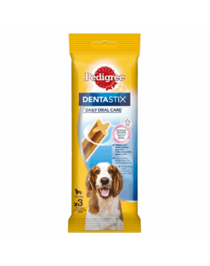 PEDIGREE DentaStix tratament dentar caini rase medii 3 buc – 77g