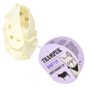 Recompense pentru caini Mr. Bandit White sneaker, 7 cm