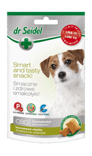 Snack pentru vitalitate crescuta, cu CBD, Dr. Seidel, 90g
