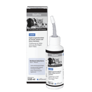 Solutie pentru sustinerea tractului gastrointestinal, DUOTOX LIQUID, Aflavet, 110ml
