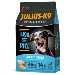 12kg Pește High Premium Adult Hypoallergenic JULIUS-K9 Hrană uscată câini