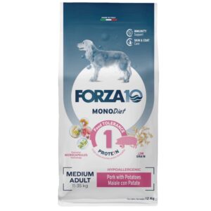 12kg Porc Medium Diet Low Grain Forza 10 Hrană uscată câini