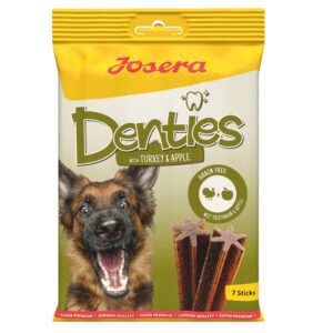 180g Curcan & mere Denties Josera Snackuri câini
