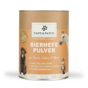 250g Pulbere de drojdie de bere PAWS & PATCH Supliment alimentar pentru câini și pisici.