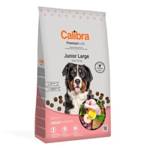 2x12kg Pui Large Breed Junior Calibra Dog Premium Line Hrană câini