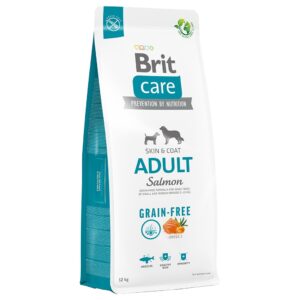2x12kg Somon și cartofi Grain Free Adult Brit Care Hrană uscată câini