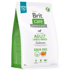 2x3kg Somon și cartofi Grain Free Large Breed Brit Care Hrană câini