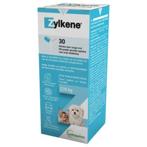 30 capsule Zylkene Capsule 75 mg câini/pisici