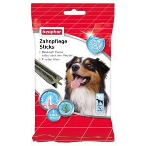 7bucăți Dental Care Sticks Beaphar Snackuri câini M