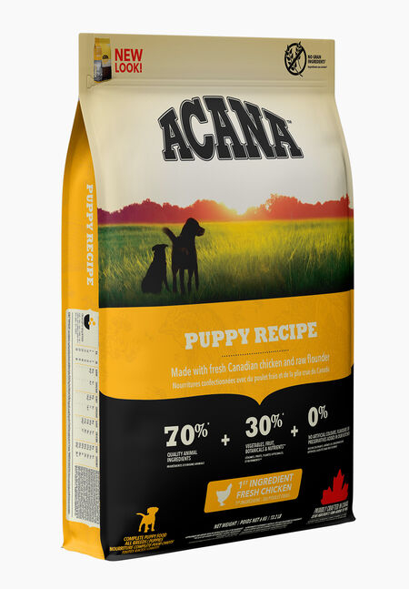 Acana Heritage Puppy Recipe, Talie Medie, 17 kg