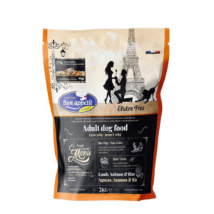 Bon Appetit Adult – Miel, Somon & Orez – 2kg – Hrana completa super-premium, hipoalergenica, fara gluten