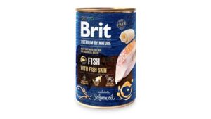 Brit Premium By Nature Fish With Fish Skin Conserva, Pachet 3 X 400 Gr