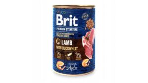 Brit Premium By Nature Lamb With Buckwheat Conserva, Pachet 4 X 800 Gr