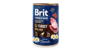 Brit Premium By Nature Turkey With Liver Conserva, Pachet 6 X 800 Gr