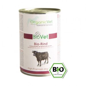 OrganicVet – Vita, spanac, morcov – 400g