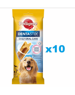 PEDIGREE DentaStix Pachet batoane dentare caine talie mare 10x270g