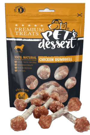 Pet s Desert Dog Chicken Dummbell LSC-26