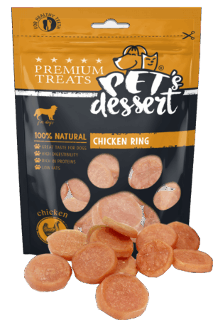 Pet s Desert Dog Chicken Ring 80G LSC-04