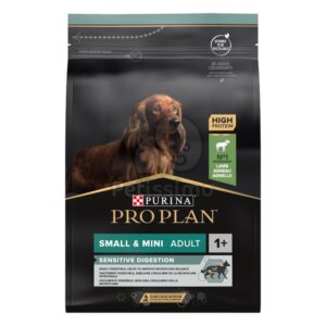Purina Pro Plan Sensitive Digestion, miel, hrana uscata pentru caini adulti de talie mica si mini, 7 kg