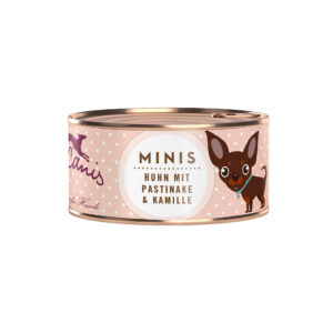 18x100g Pui cu păstârnac și mușețel Canis Mini Terra Hrană umedă pentru câini