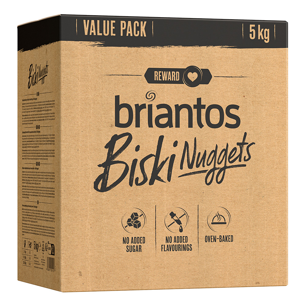 2x5kg Nuggets Biski Briantos Snackuri câini