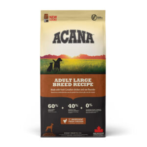 ACANA Dog Adult Large Breed, hrană uscată fără cereale câini ACANA Heritage Adult Large Breed, hrană uscată fără cereale câini, 17kg