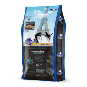 BON APPETIT, XS-XL, Pui și Orez, hrană uscată câini, alergii, 12kg