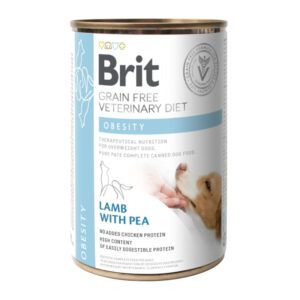BRIT VD Obesity, XS-XL, Miel, dietă veterinară, conservă hrană umedă fără cereale câini, obezitate, (în aspic), 400g