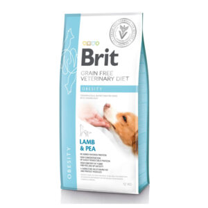BRIT VD Obesity, XS-XL, Miel, dietă veterinară, hrană uscată fără cereale câini, obezitate, 12kg