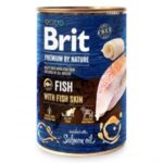Brit Premium by Nature Pește cu Piele de Pește