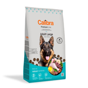 CALIBRA Premium Line Adult Large Breed, L-XL, Pui, hrană uscată câini, 3kg