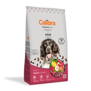 CALIBRA Premium Line, XS-XL, Vită, hrană uscată câini, 12kg