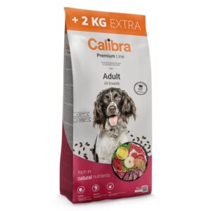 CALIBRA Premium Line, XS-XL, Vită, hrană uscată câini, pachet economic, 14kg