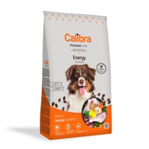 CALIBRA Premium Line Energy, XS-XL, Pui, hrană uscată câini, activitate intensă, 3kg