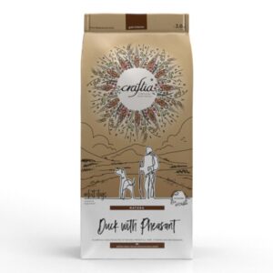 CRAFTIA Natura, M-XL, Rață și Fazan, hrană uscată câini, 2kg