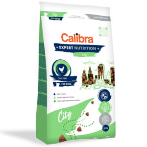 CALIBRA Expert Nutrition City, XS-XL, Pui, hrană uscată câini, activitate intensă, 7kg