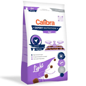 CALIBRA Expert Nutrition Light, XS-XL, Pui, hrană uscată câini, obezitate, 12kg