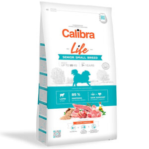 CALIBRA Life Senior Small Breed, XS-S, Miel, hrană uscată conținut redus cereale câini senior, 1.5kg