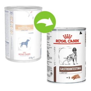 ROYAL CANIN VD Gastrointestinal Low Fat, XS-XL, dietă veterinară, conservă hrană umedă câini, sistem digestiv, (pate), 420g
