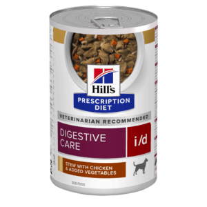 HILL’S Prescription Diet i/d Digestive Care, Pui cu Legume, dietă veterinară câini, conservă hrană umedă, sensibilități digestive HILL’S Prescription Diet i/d Digestive Care, Pui cu Legume, dietă veterinară câini, conservă hrană umedă, sistem digestiv, (